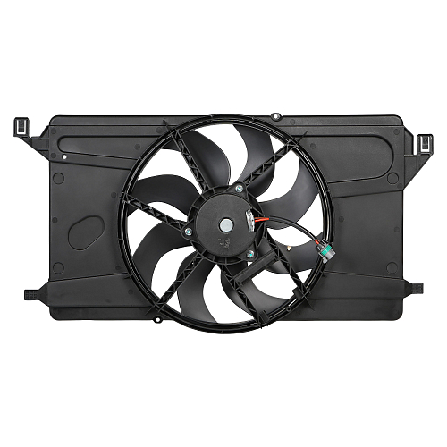 Электровентилятор охлаждения для автомобилей Focus II (03-) 1.4i/1.6i (с кожухом)