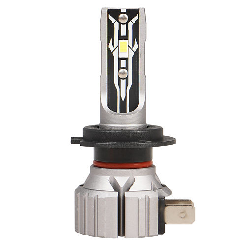 Лампа светодиодная H7 STANDARD, 17Вт, 4000Лм (2000Лм x 2), 6000К (Белый), 12В, комплект 2 шт.