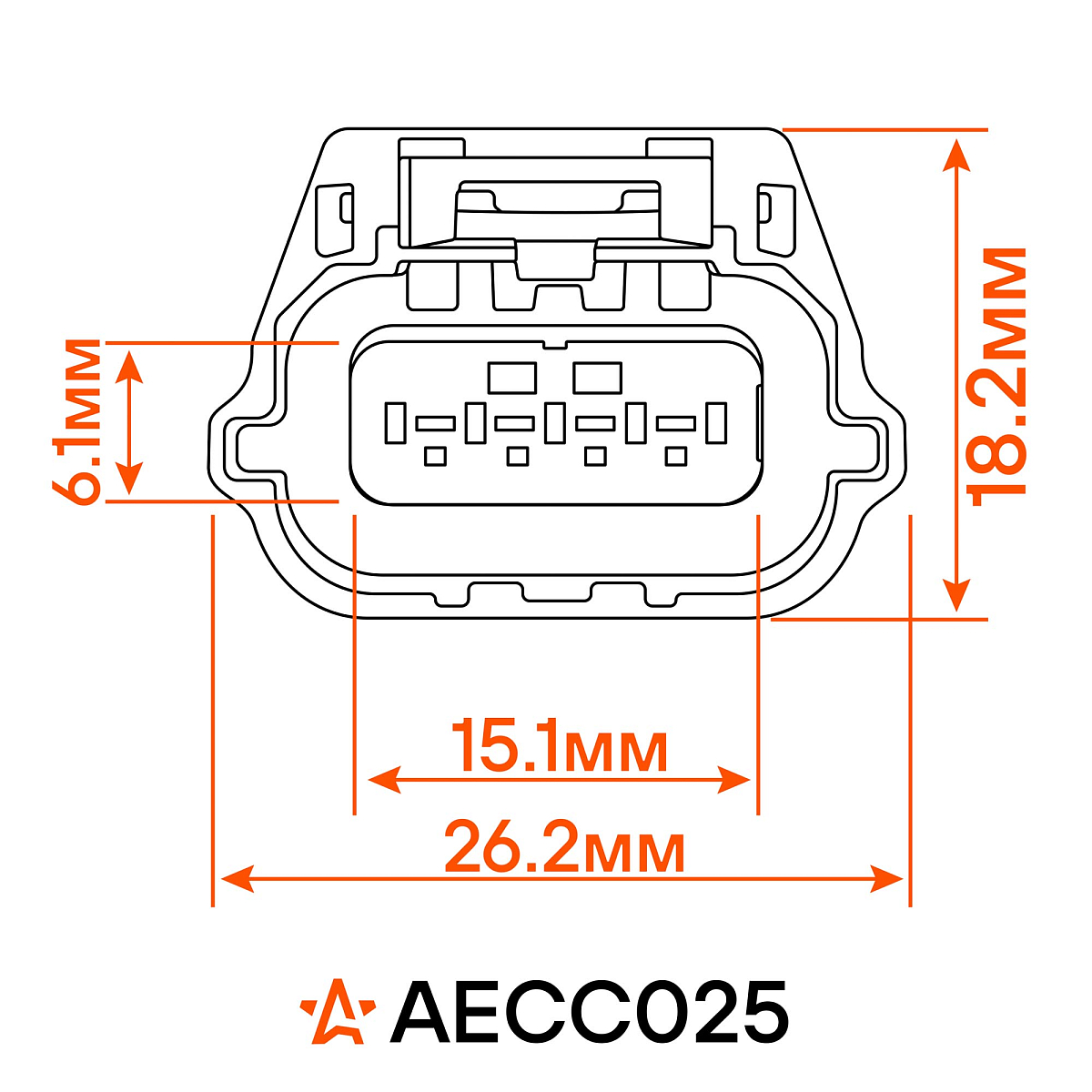 Разъём 4 pin с проводами для датчика кислорода Лада, Renault