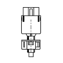 Датчик включения стоп-сигнала для автомобилей Toyota Corolla E15 (06-)/RAV4 (12-)/Camry V50 (11-) (4PIN)