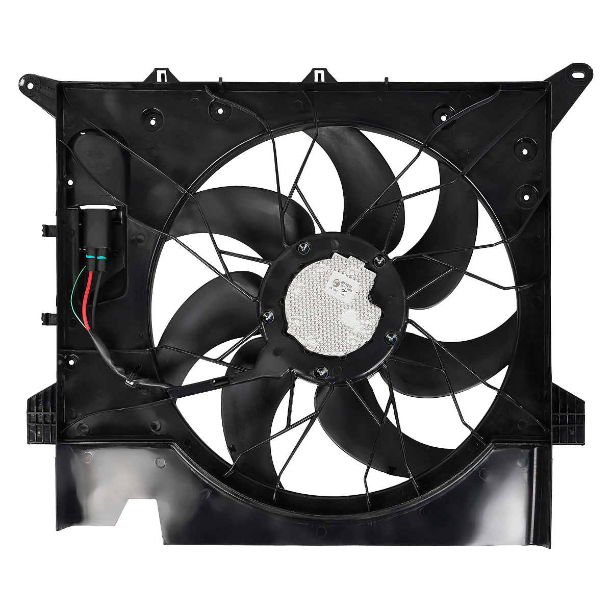 Электровентилятор охлаждения для автомобилей Volvo XC90 (02-) (с кожухом)