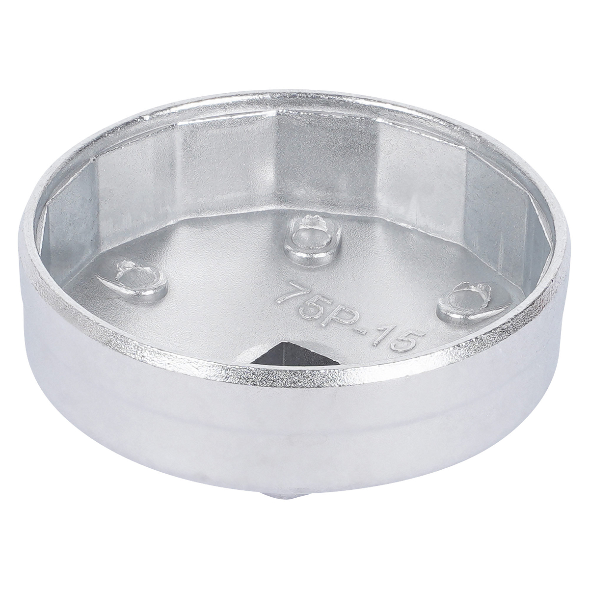 Съемник масляного фильтра "Чашка" 75мм, 15 граней