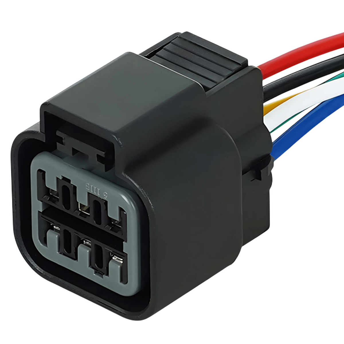 Разъем 6 pin с проводами для блока фар Chevrolet, Daewoo, Geely, KIA, Hyundai