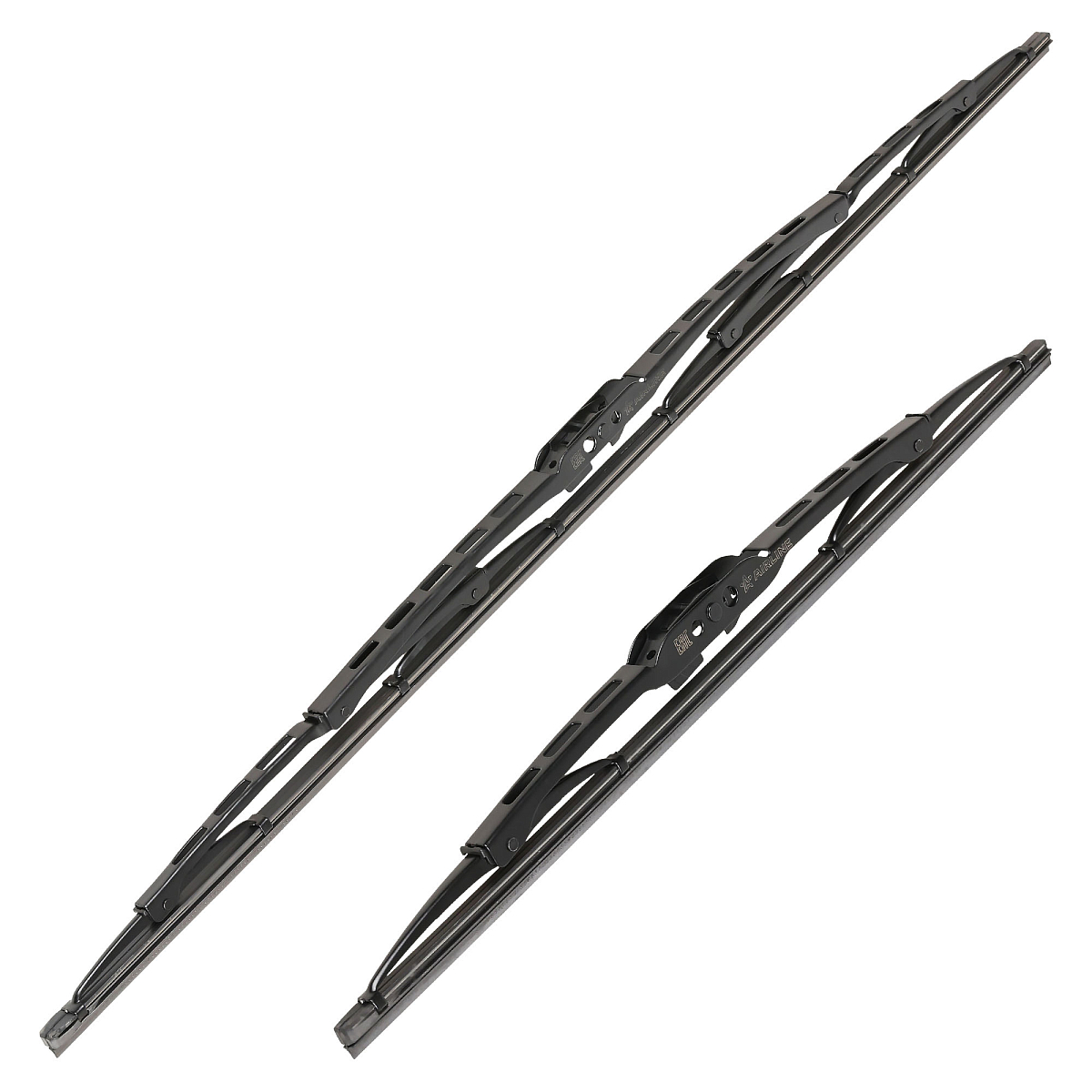 Щетки стеклооч комплект (2 штуки) 650/400мм (26"/16") каркасные с креплением "Крючок 9х3, 9х4 мм" (AWBJ013) МП-серия