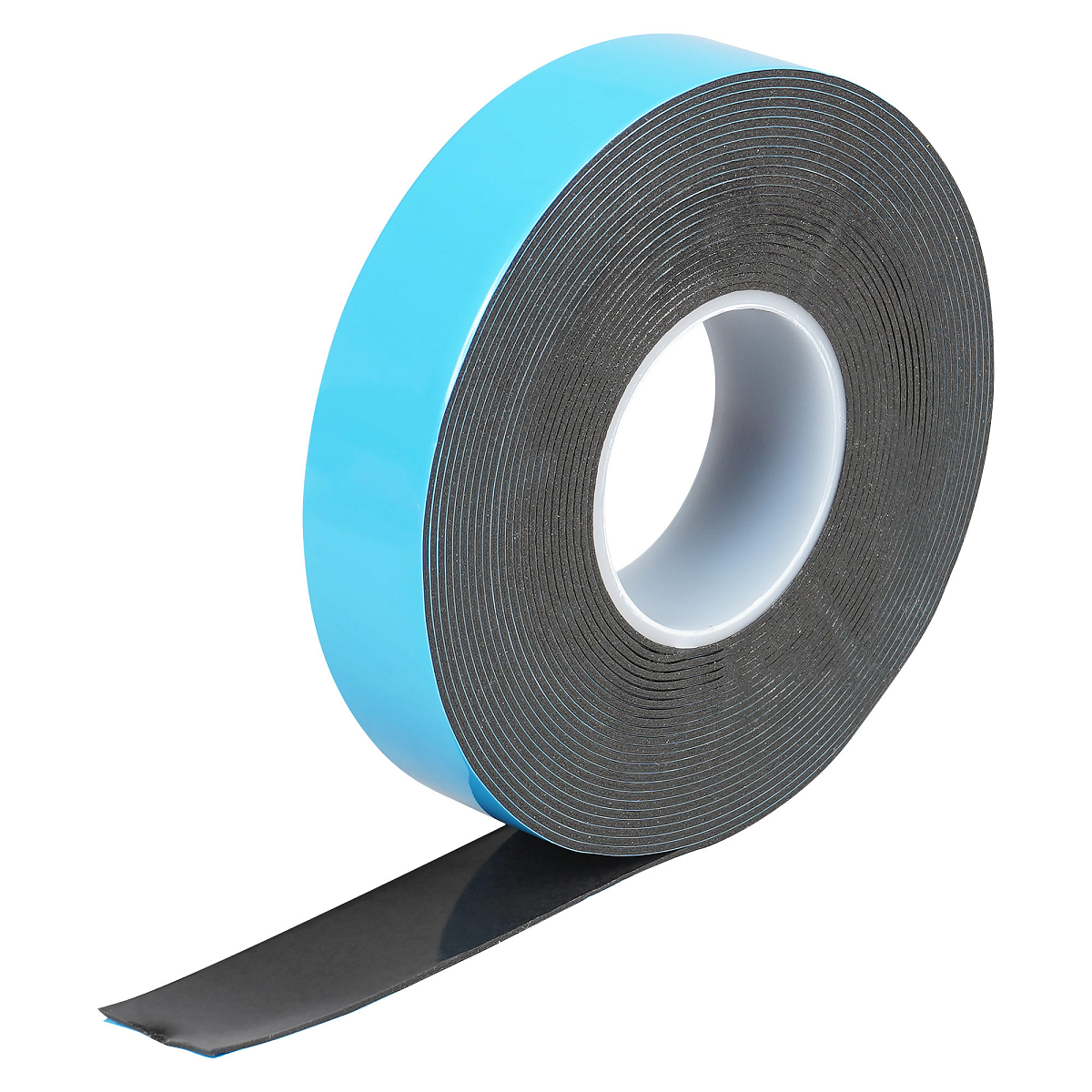 Лента двусторонняя клейкая (скотч), 20мм*5м, акриловая вспененная основа, черная