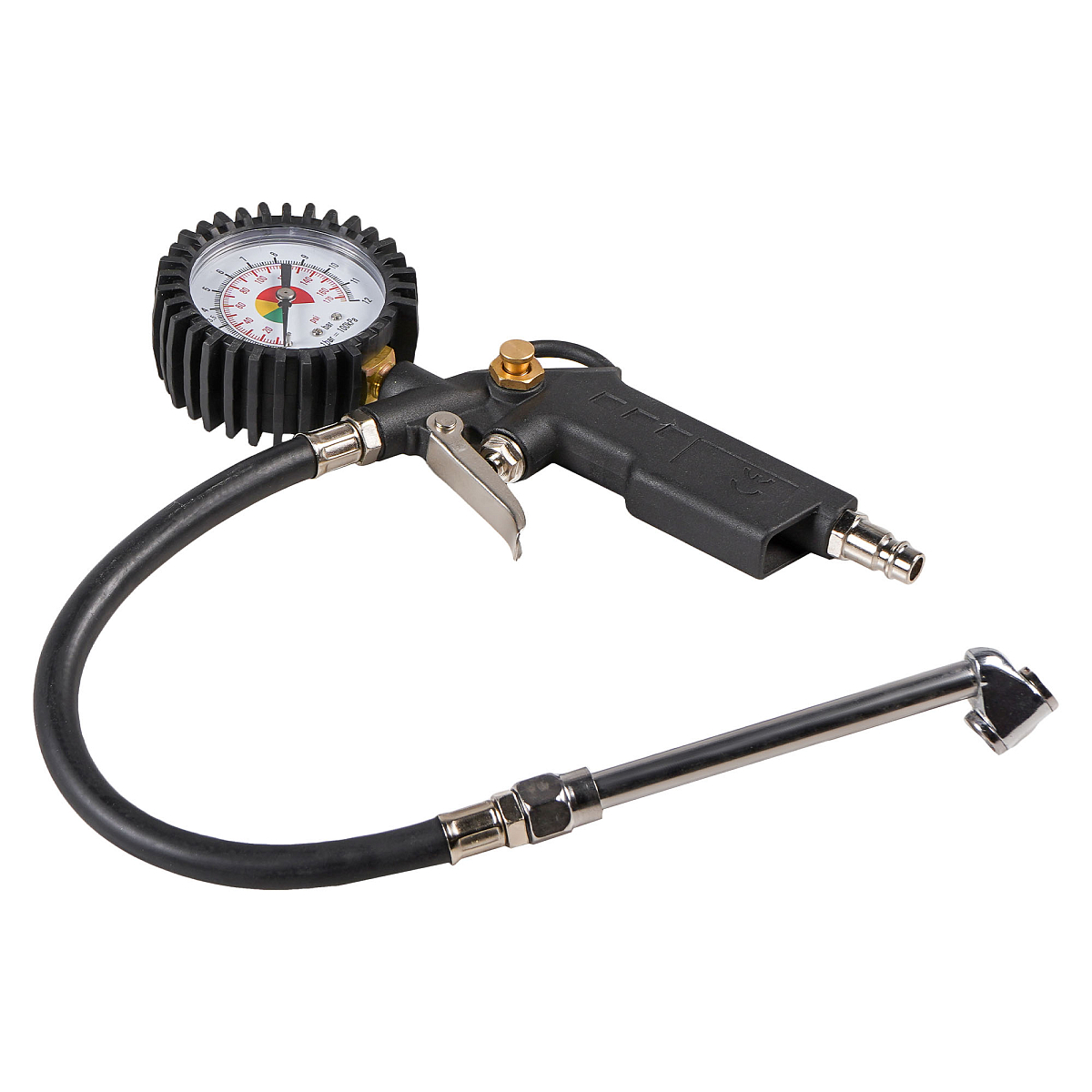 Пистолет для накачки шин грузовой 12 АТМ с манометром