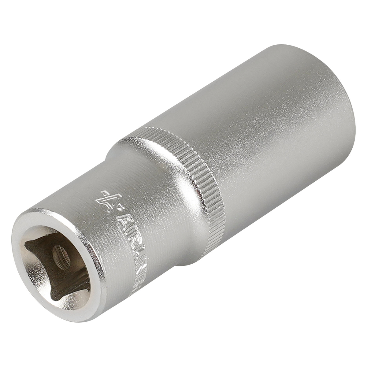 Головка торцевая 1/2"DR двенадцатигранная 22мм, L=78мм пласт.подвес