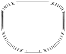 Прокладка коллектора для а/м Ford Focus II (05-)/Mazda 6 (GH) (07-) 1.8i (4шт.) (впуск.)