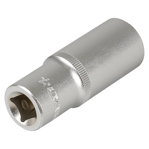 Головка торцевая 1/2"DR двенадцатигранная 22мм, L=78мм пласт.подвес