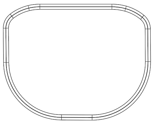 Прокладка коллектора для а/м Ford Focus II (05-)/Mazda 6 (GH) (07-) 1.8i (4шт.) (впуск.)
