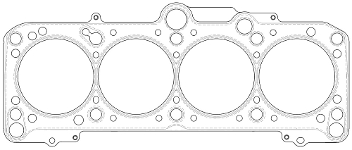 Прокладка ГБЦ для а/м VW Passat B3/B4 (93-)/Golf III (91-) 1.8