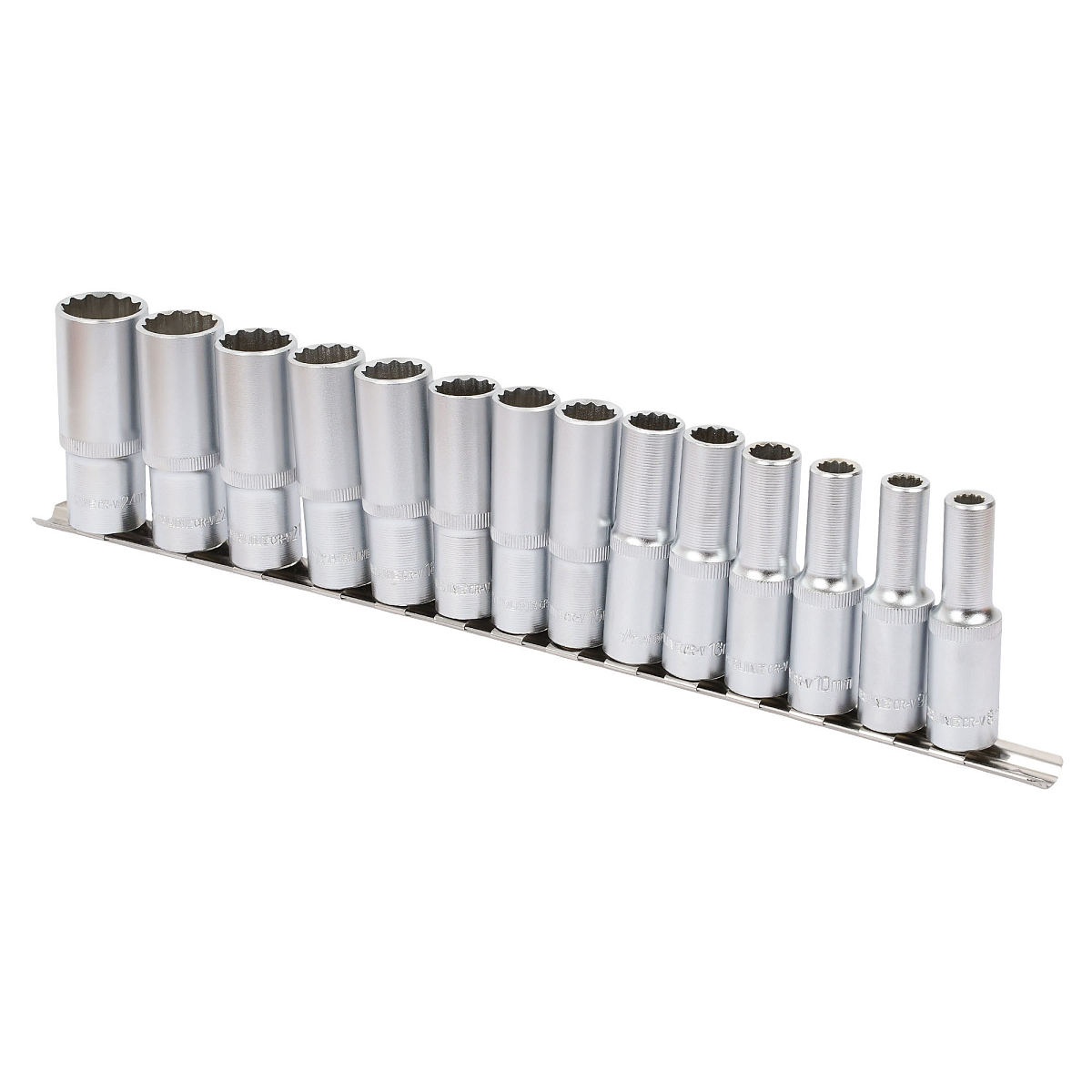 Набор головок 1/2"DR двенадцатигранных глубоких 14пр. (8-24мм)