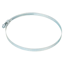 Хомут 120-140/9мм, червячный, усиленный, W1(оцинк), 1 шт.