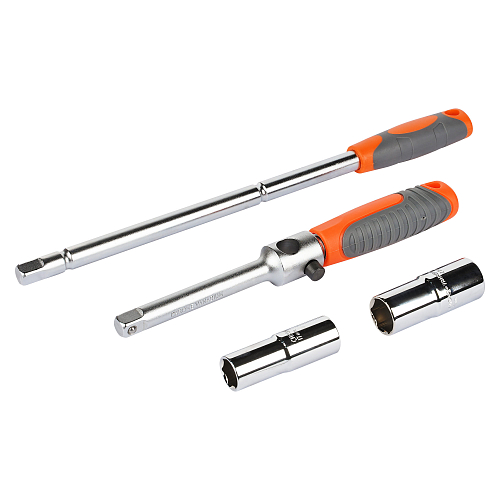 Ключ баллонный инерционный PRO (17х19х21х22) пласт. кейс