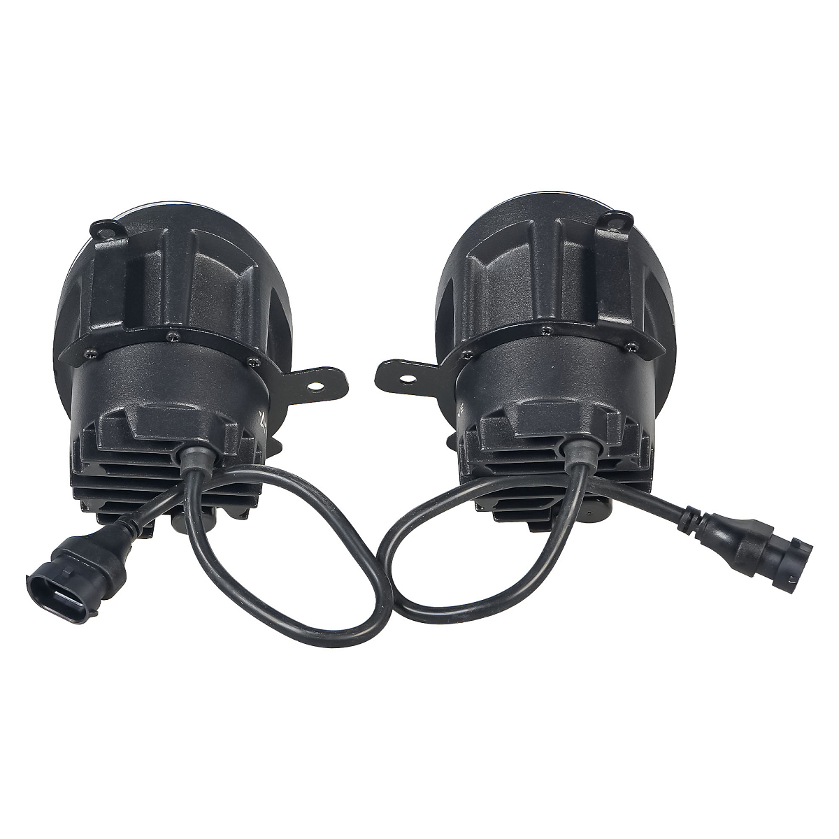 Фары противотуманные светодиодные для Лада Vesta, Granta, Kalina, 38Вт, H11, Белый, комплект 2 шт.