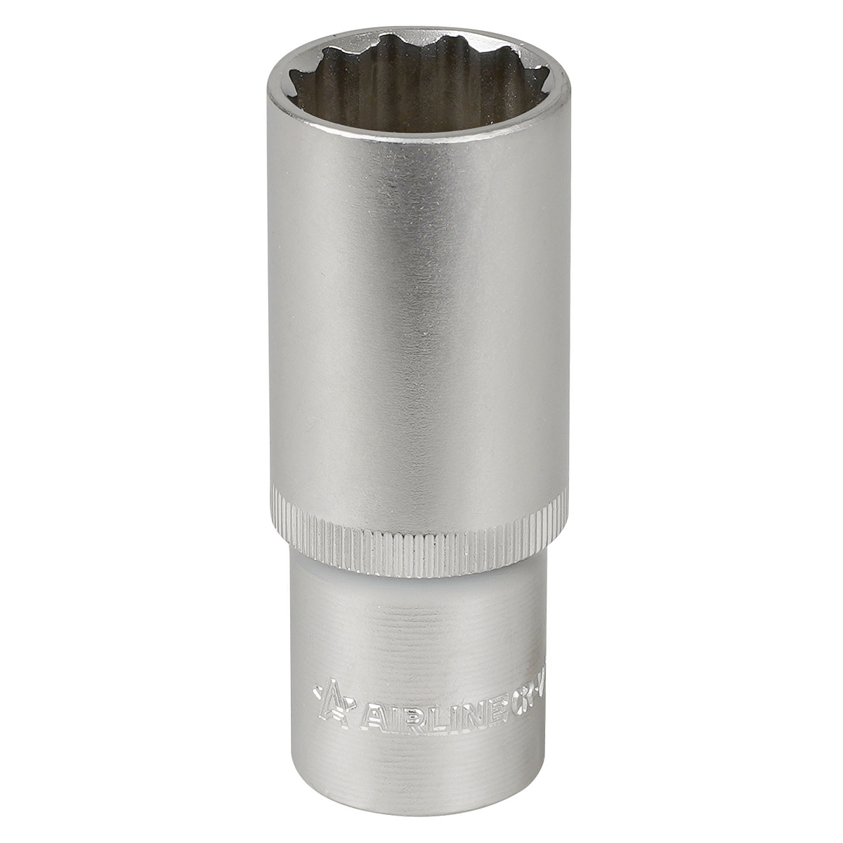 Головка торцевая 1/2"DR двенадцатигранная 24мм, L=78мм пласт.подвес