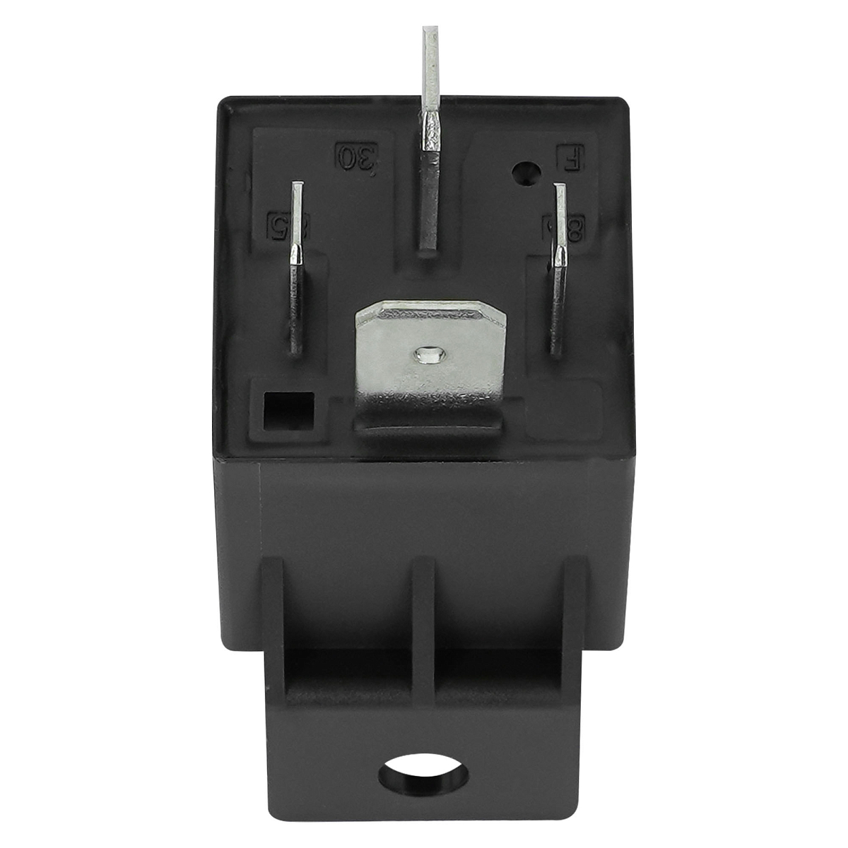 Реле защиты стартера 12V 50A 4 контакта (без резистора, с кронштейном)