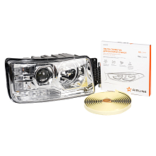 Лента-герметик для вклейки стекол (фары,стоп-сигналы,бок.стёкла), бутиленовая, 9,5мм*4,5 м, черн.