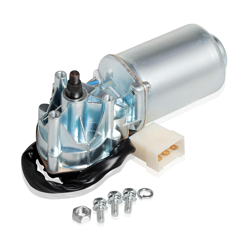 Моторедуктор стеклоочистителя для автомобилей Лада 2110-2112/1117-1119 "Калина" (вал-12мм) (передний)