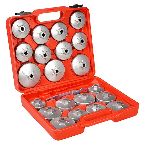 Съемники масляных фильтров "Чашки", набор 22 пр.