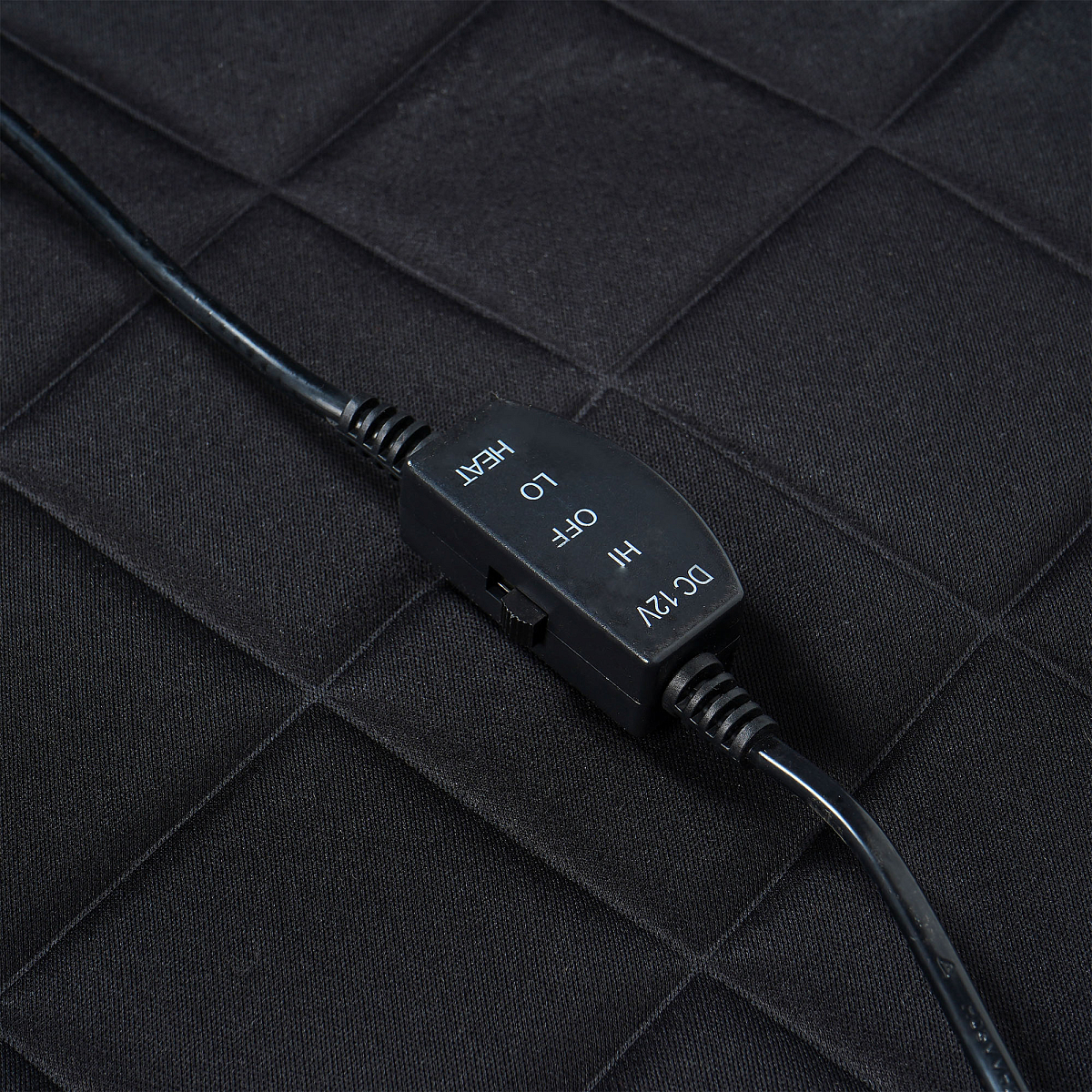 Накидка с подогревом на заднее сиденье 12 В, 35/45 Вт, черная