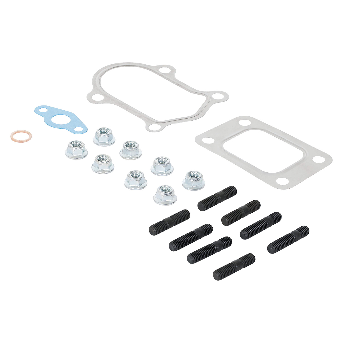 Набор монтажн. турбокомпр. для а/м Iveco Daily (06-) 3.0D [F1C] (тип TD04HL) (прокл.,шпил.,гайк.)