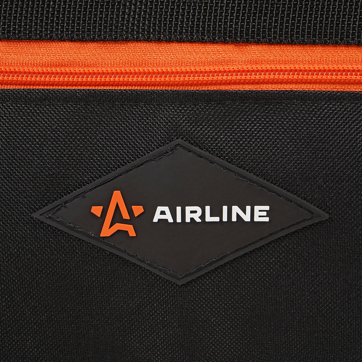 Сумка дорожная автомобильная, большая (54*29*20 см), черн./оранж.