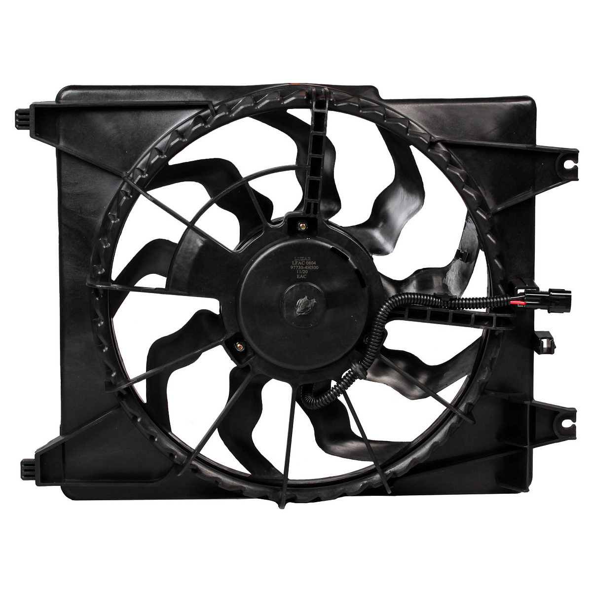 Электровентилятор кондиционера для автомобилей Hyundai Grand Starex (H-1) (07-) 2.5D (A2) (с кожухом)