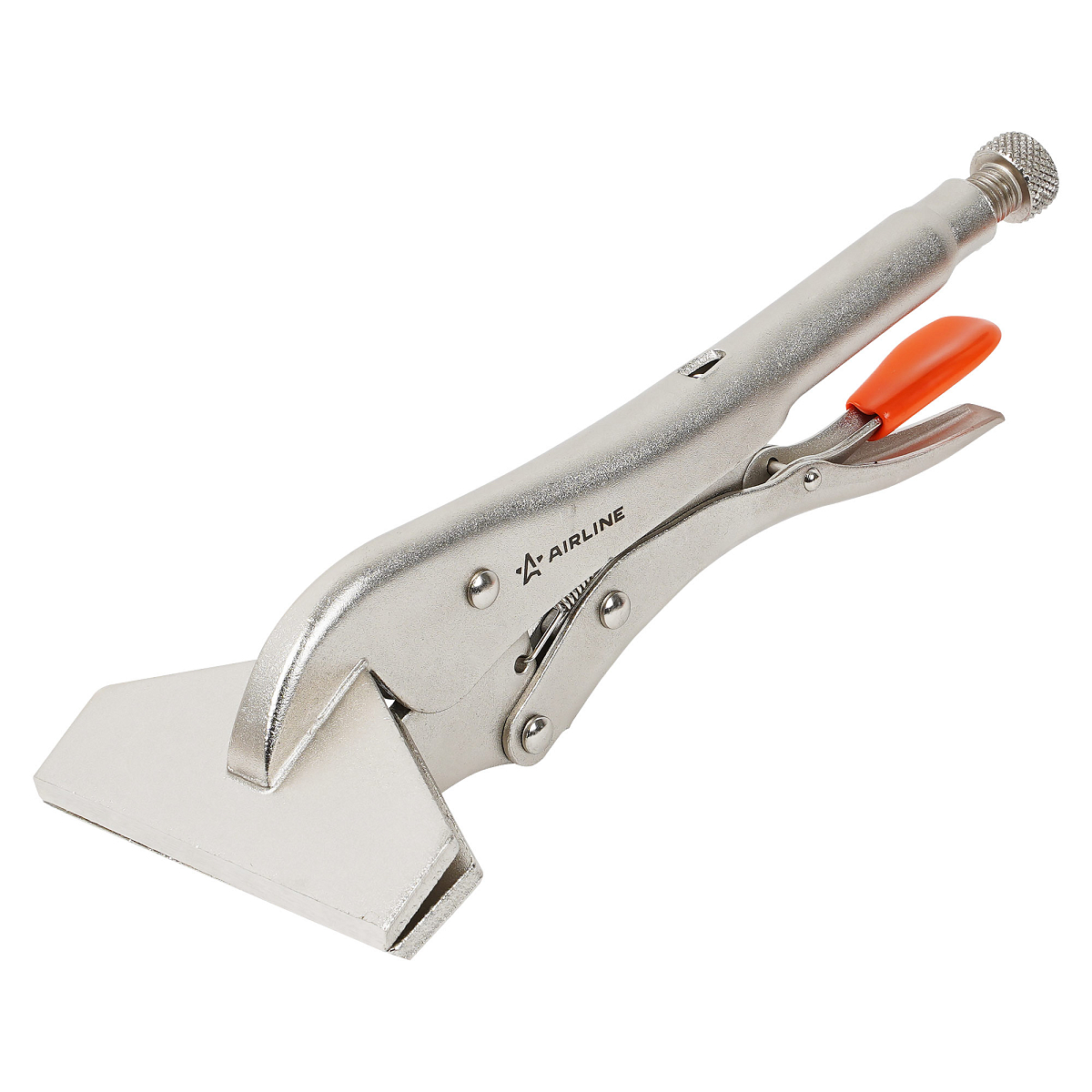 Зажим с фиксацией с плоским захватом 250мм