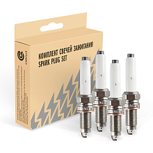 Комплект свечей зажигания для автомобилей VAG Octavia A8 (12-)/Rapid (12-) 1.4TSI Pt+Pt (4шт)