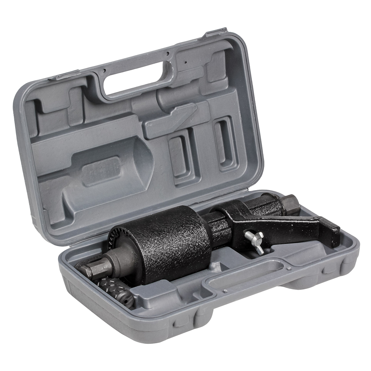 Гайковерт механич. 1"DR 4800Нм 1:56, 1:3.8 двухскорост. 290-360мм пласт.кейс