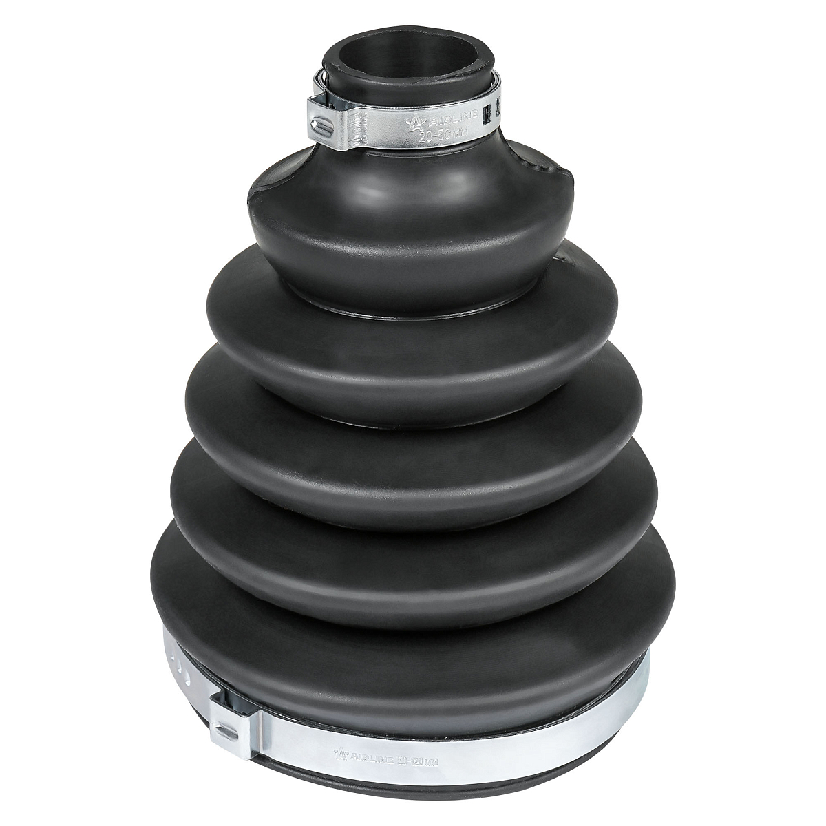 Хомуты ушковые 2 шт.(20-50/7мм, 50-120/9мм) для пыльника ШРУСа, универс., W1(оцинк.)