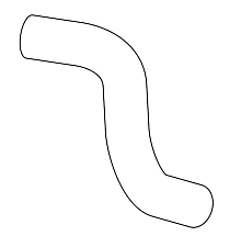 Патрубок охл. для а/м Hyundai Creta (15-) 1.6i AT нижн. (EPDM,1шт.)