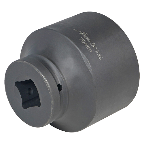 Головка ударная торцевая 1"DR шестигранная 76мм, L=100мм