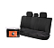 Накидка из искусственного меха, черная с коротким ворсом, на заднее сиденье, 1 шт.