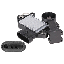 Регулятор напряжения генератора для автомобилей Chevrolet Aveo (02-)/Lacetti (04-)/Captiva (06-11) (3PIN)