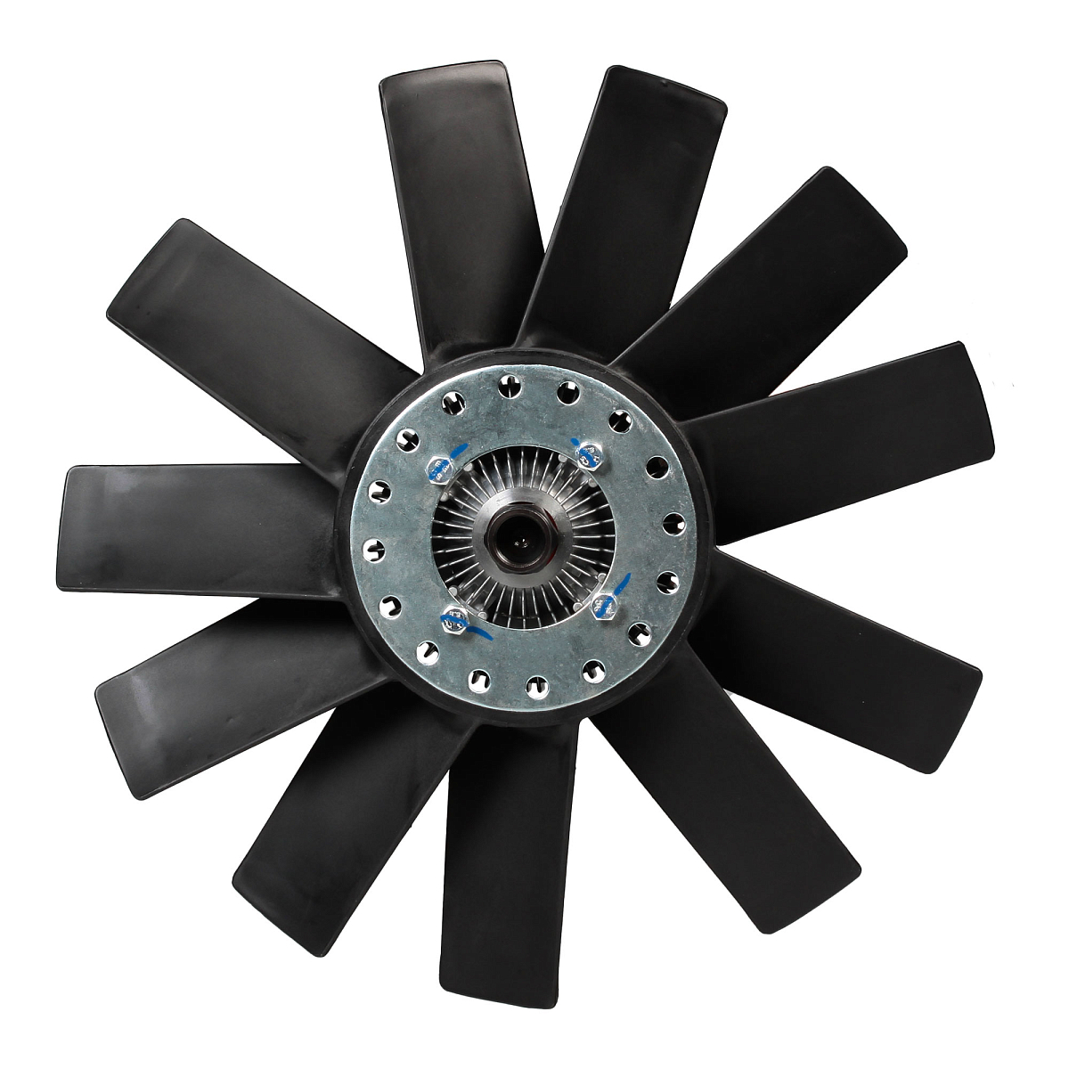 Муфта вязкостная для автомобилей ГАЗ 33106, 3310 (Валдай) с дв. Cummins 3.8 (с крыльчаткой)