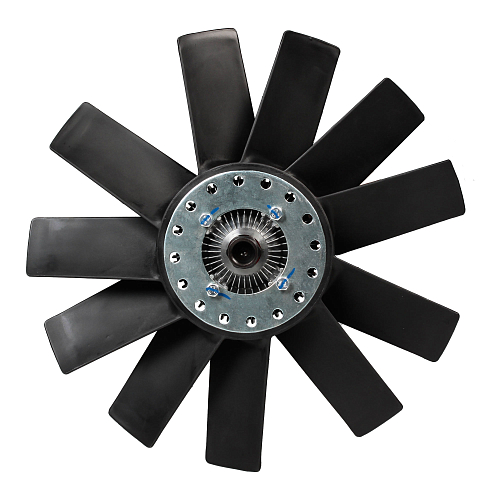 Муфта вязкостная для автомобилей ГАЗ 33106, 3310 (Валдай) с дв. Cummins 3.8 (с крыльчаткой)