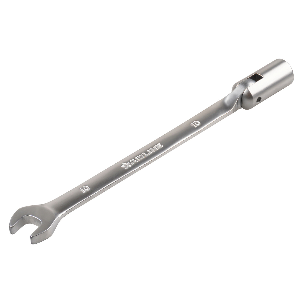 Ключ комбинированный шарнирный 10мм PRO, пласт.подвес