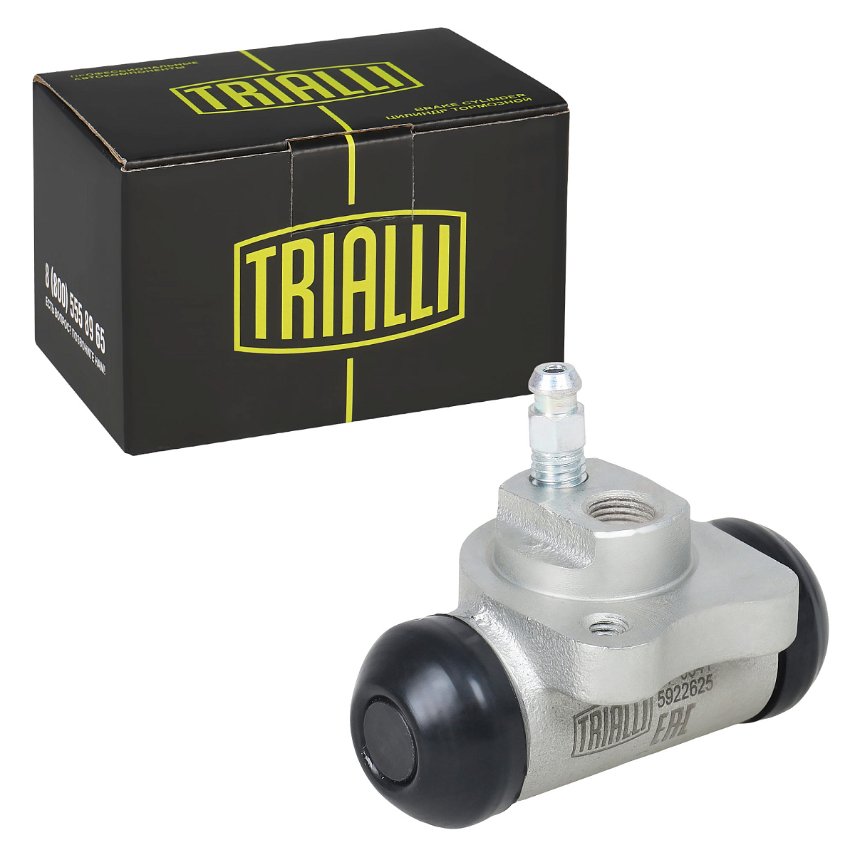 Цилиндр тормозной для автомобилей Daewoo Nexia (94-) DOHC задний левый / правый d=19мм