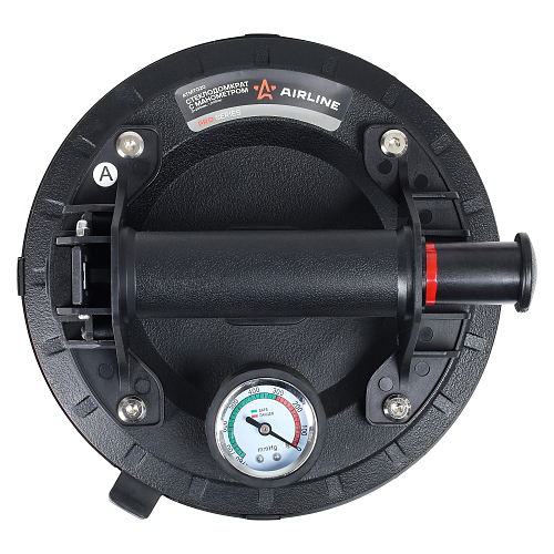 Стеклодомкрат с манометром PRO, D=200мм., г/п150кг.