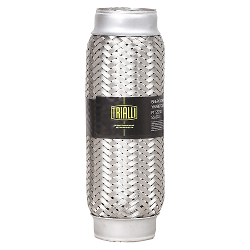 Виброкомпенсатор выхлопной трубы (Гофра) 55x230 InnerBraid (нержавеющая сталь)