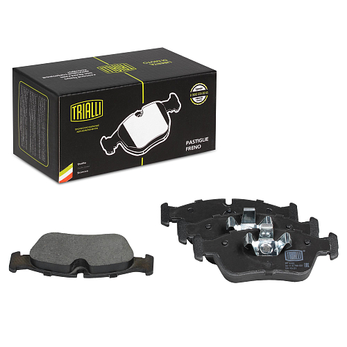 Колодки тормозные дисковые передние для автомобилей BMW 1 (E81/87) (04-) / 3 (E90/91) (05-) 150x57мм