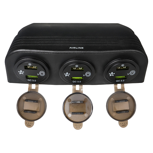 Корпус монтажный для 3 встраиваемых приборов