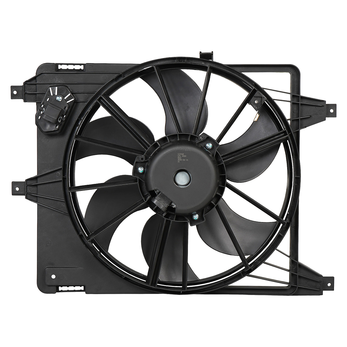 Электровентилятор охлаждения для автомобилей Logan (04-) A/C (с кожухом и резистором)