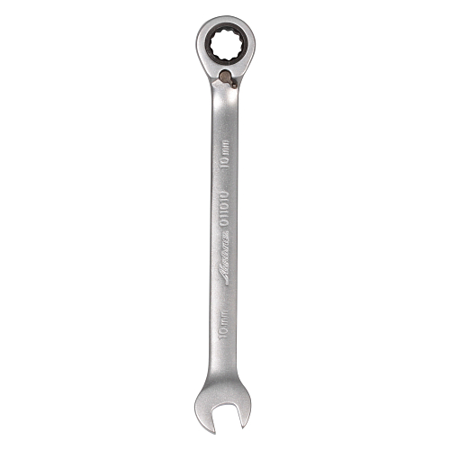 Ключ комбинированный трещоточный с переключателем 10мм PRO, пласт.подвес