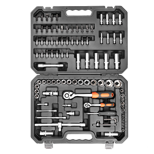 Набор инструментов универсальный 94пр. (головки 1/2", 1/4") кейс