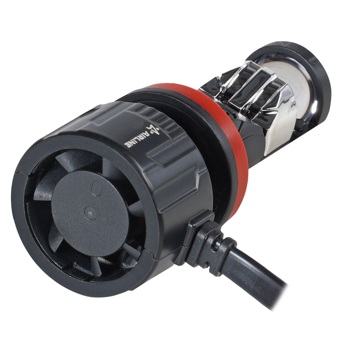 Лампа светодиодная H11/H8 ECO LENS, 45Вт, 5700Лм (2850Лм x 2), 6500К (Белый), 12/24В, комплект 2 шт.