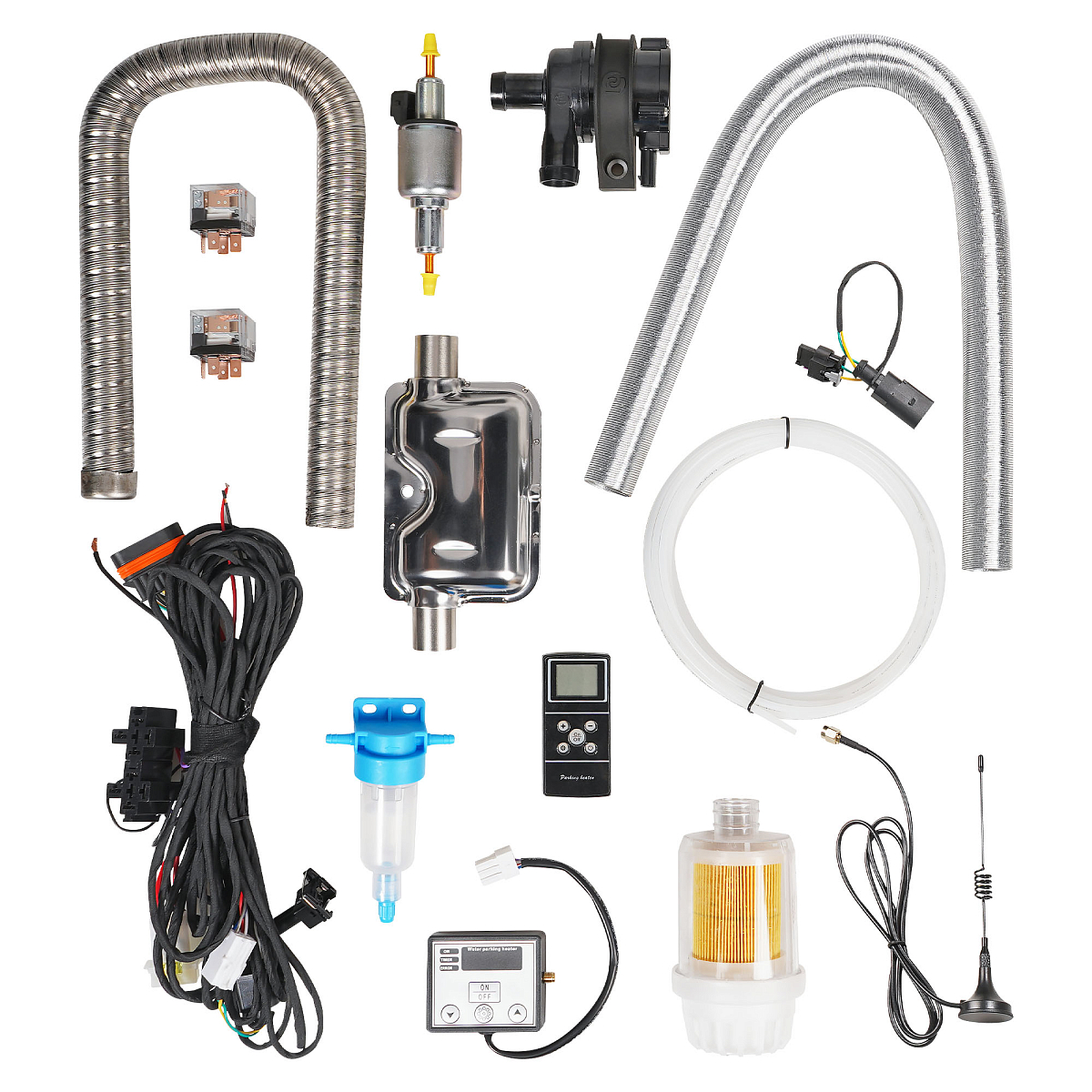 Отопитель жидкостный автономный 12В 5КВт универсальный бензин/дизель