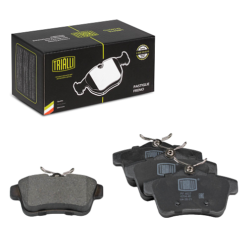 Колодки тормозные дисковые задние для автомобилей Citroen C4 (10-) / DS4 (11-) / DS5 (12-) / Peugeot 3008 (09-)